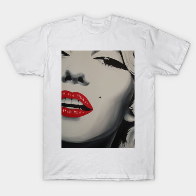 marilyn T-Shirt by marcoeunice